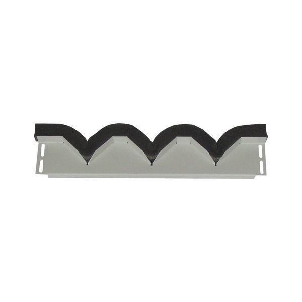 Bottom/Top coverstrip 105mm long, 75mm blind + 30mm jagged foam gasket, IP20, for 1350mm Sectionwidth image 3