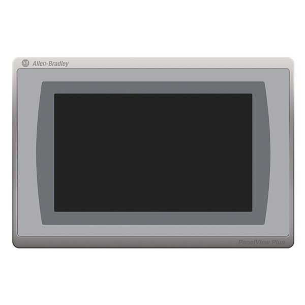 Operator Interface, 9" WVGA Touch Screen, Ethernet DLR, 24VDC image 1