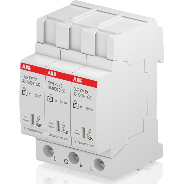 Overvoltage protection Type PV,  20/ 40kA, 1000V, plug Bulk image 2