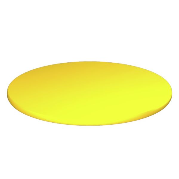 Device marking, Self-adhesive, 30 mm, Polyamide 66, yellow image 1