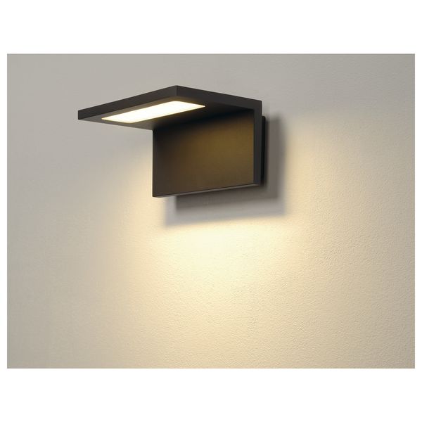 ANGOLUX WALL, 36 SMD LED, 7,5W, 3000K, IP44, anthracite image 3