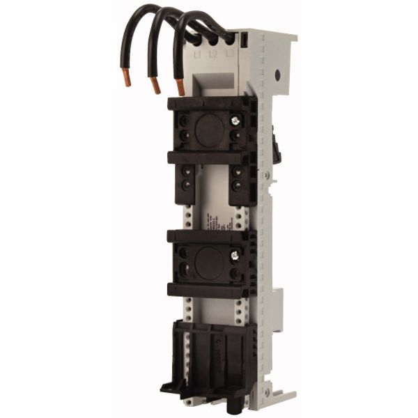 Busbar adapter, 45 mm, 32 A, DIN rail: 1, Push in terminals image 2