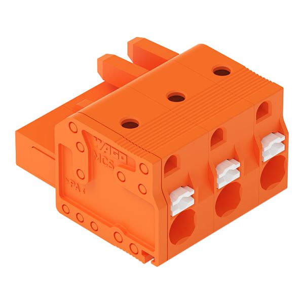 2231-703/026-000 1-conductor female connector; push-button; Push-in CAGE CLAMP® image 1