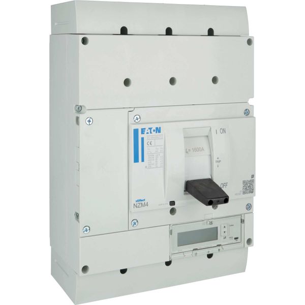 NZM4 PXR25 circuit breaker - integrated energy measurement class 1, 1600A, 4p, variable, Screw terminal image 16