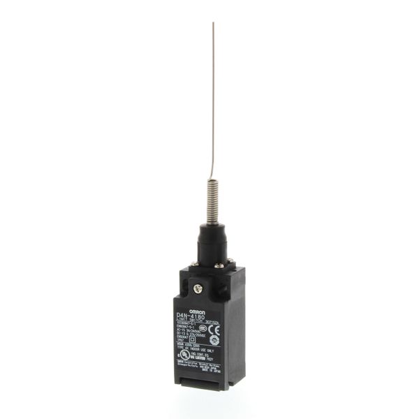 Limit switch, Cat whisker, 1NC/1NO (snap-action), 1NC/1NO (snap-action image 3