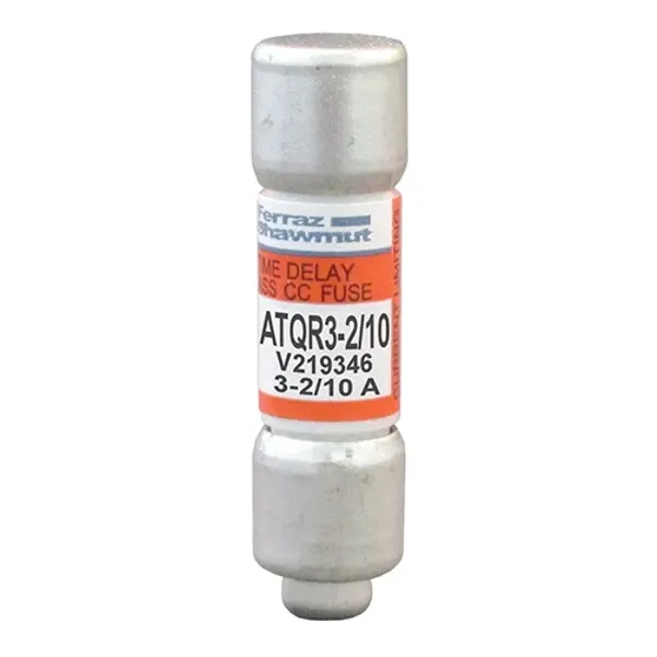 Fuse ATQR - Class CC - Time-Delay 600VAC 300VDC 3.2A Ferrule image 1