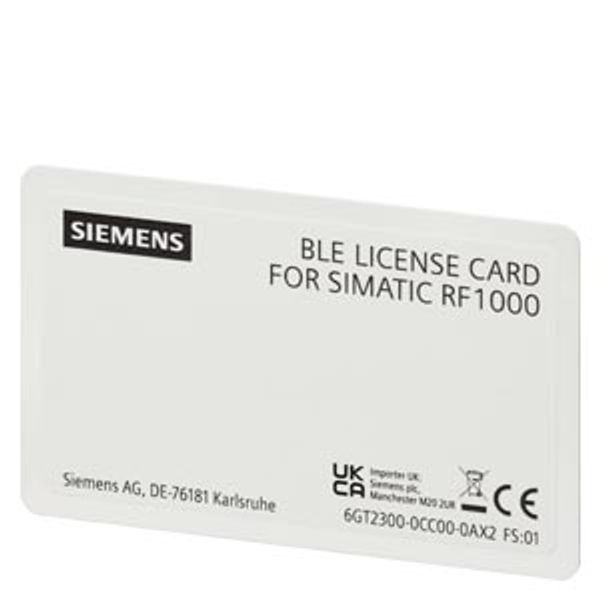SIMATIC RF1000 BLE license transpon... image 1