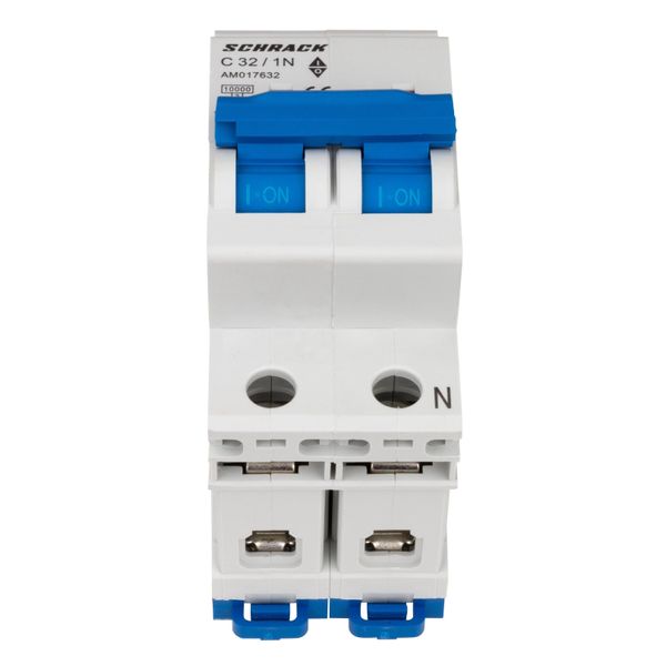 Miniature Circuit Breaker (MCB) AMPARO 10kA, C 32A, 1+N image 2