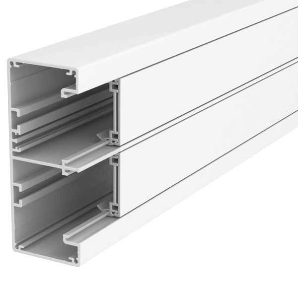 GA-53130RW Device installation trunking Rapid 45-2, 2-compartment,alum 53x130x2000 image 1