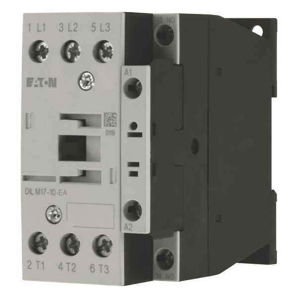 Contactor, 3 pole, 380 V 400 V 7.5 kW, 1 N/O, 230 V 50 Hz, 240 V 60 Hz, AC operation, Screw terminals image 2