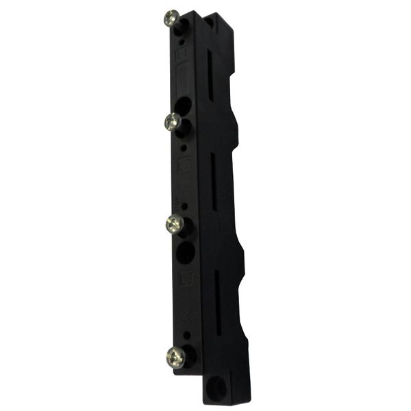 Universal busbar support, 3-pole, long, 60mm system image 1