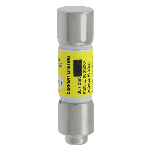 Fuse-link, LV, 2.5 A, AC 600 V, 10 x 38 mm, CC, UL, time-delay, rejection-type image 3