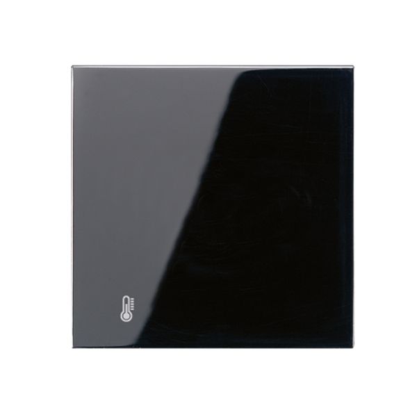 Thermostat KNX Room autostart, black image 3
