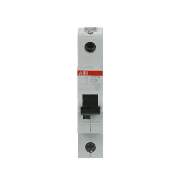 S201M-C20 Miniature Circuit Breaker - 1P - C - 20 A image 4