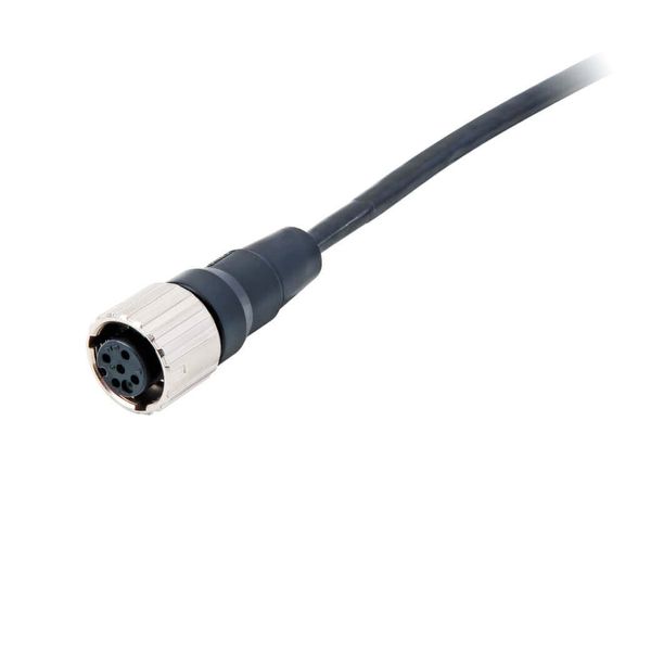 Sensor cable, Smartclick M12 straight socket (female), 4-poles, A code image 1