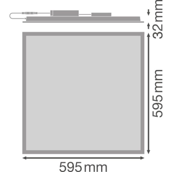 PANEL COMFORT 600 PS 33W 830 PS image 24