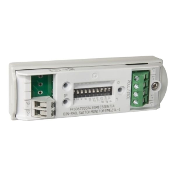 Switch monitor, Essentia EME214-I, DIN-Rail image 3