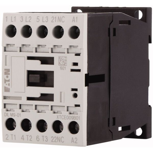 Contactor, 3 pole, 380 V 400 V 4 kW, 1 NC, 24 V DC, DC operation, Screw terminals image 3