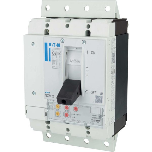 NZM2 PXR20 circuit breaker, 250A, 4p, plug-in technology image 15