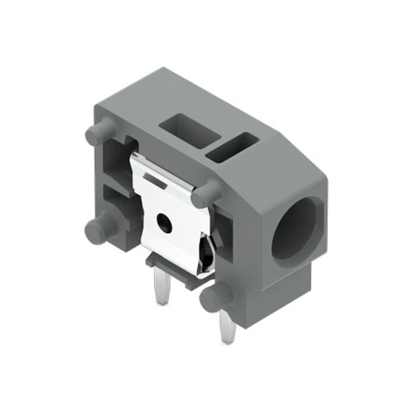 Stackable PCB terminal block 2.5 mm² Pin spacing 5/5.08 mm gray image 1