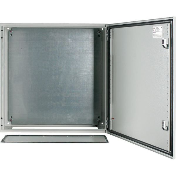 Wall enclosure with mounting plate, HxWxD=600x600x200mm image 5