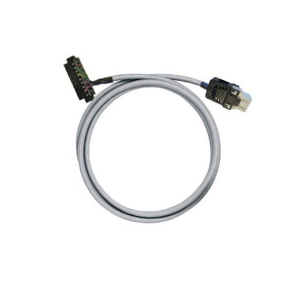 PLC-wire, Digital signals, 20-pole, Cable LiYY, 1 m, 0.25 mm² image 1