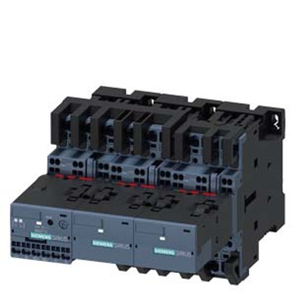 Contactor assembly for star-delta (wye-delta) start, AS-i AC-3, 22 kW/400 V, 24 V DC 3-pole, image 1