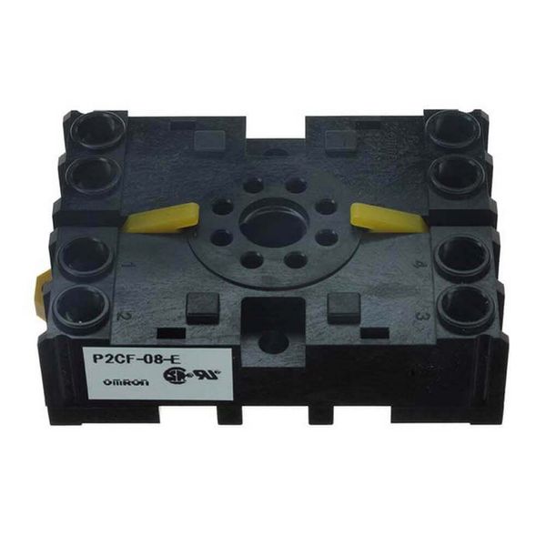 Socket, DIN rail/surface mounting, 8-pin, screw terminals image 4