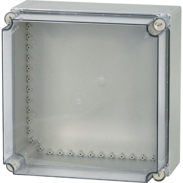 Insulated enclosure, smooth sides, HxWxD=375x375x225mm image 2