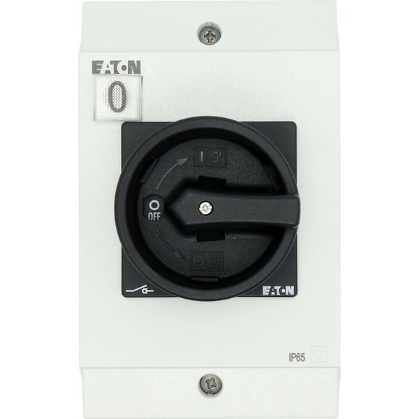 SUVA safety switches, T3, 32 A, surface mounting, 2 N/O, 2 N/C, Emergency switching off function, with warning label „safety switch”, Indicator light image 22