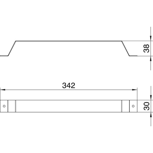 DC9035 Fixing clamp for 3x PVC ducts 90x35 image 2