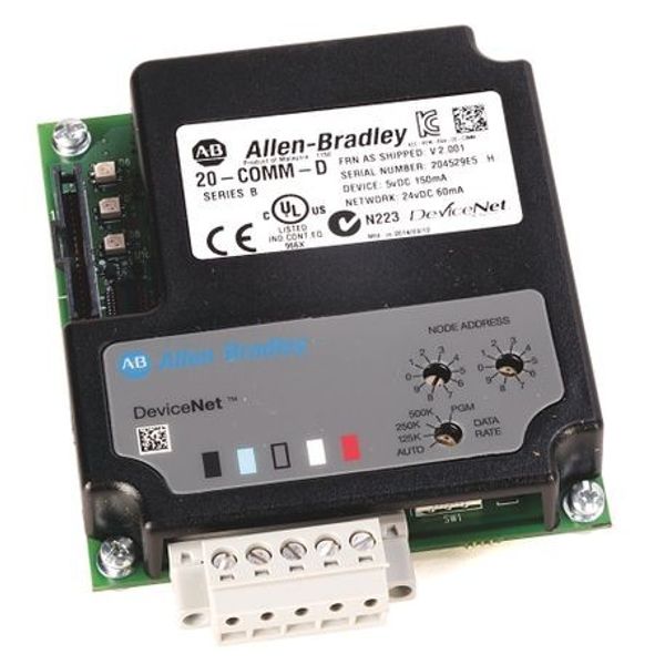 Allen-Bradley, 20-COMM-D, PowerFlex Architecture Class DeviceNet Communication Adapter image 1