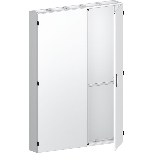 TH512G Floor-standing cabinet, Field Width: 5, Number of Rows: 12, 1850 mm x 1300 mm x 225 mm, Grounded, IP44 image 1
