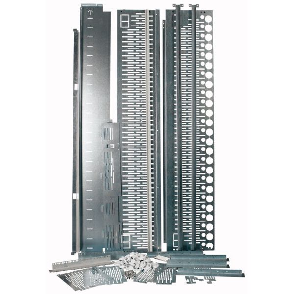 Mounting kit, MCC, for motor control centers with fully withdrawable units, module width 800 mm, section depth 800 mm, grey image 1