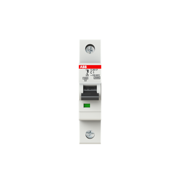 S201P-C1 Miniature Circuit Breaker - 1P - C - 1 A image 3