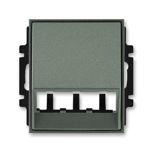 5014E-A00400 34 Cover plate for angled LED insert or for PanduitTM communication elements image 1