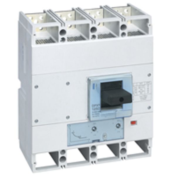 MCCB DPX³ 1600 - thermal magnetic release - 4P - Icu 70 kA (400 V~) - In 630 A image 1