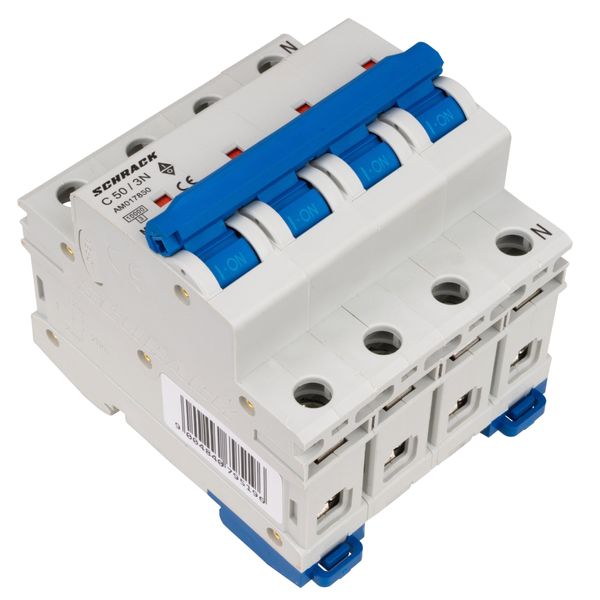 Miniature Circuit Breaker (MCB) AMPARO 10kA, C 50A, 3+N image 8