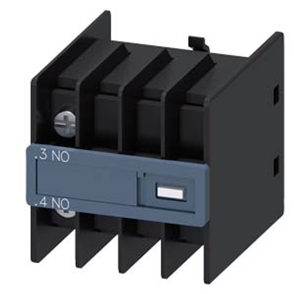 auxiliary switch, on the front, 1 N... image 1