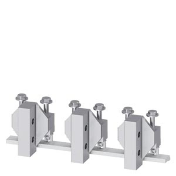 Vertical Connect.  (bottom) for circuit breakers fixed mounted, Frame Size 2, 3-pole,  3WA9111-1AC23 image 1