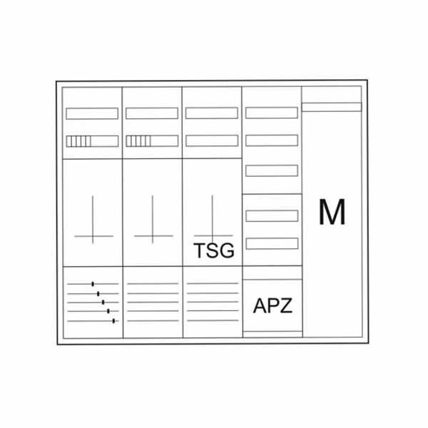 ZSD-ZZTVK-1100/APZ Eaton Metering Board ZSD LV systems Final Distribution Boards image 1