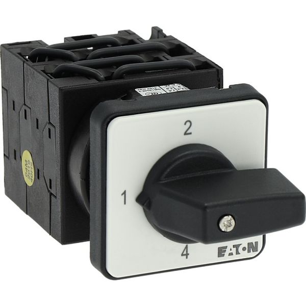 Step switches, T0, 20 A, flush mounting, 4 contact unit(s), Contacts: 8, 90 °, maintained, Without 0 (Off) position, 1-4, Design number 15056 image 8