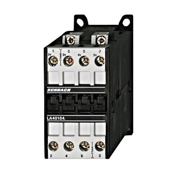 Contactor, 7,5kW, 24VDC, 4NO main contacts image 1