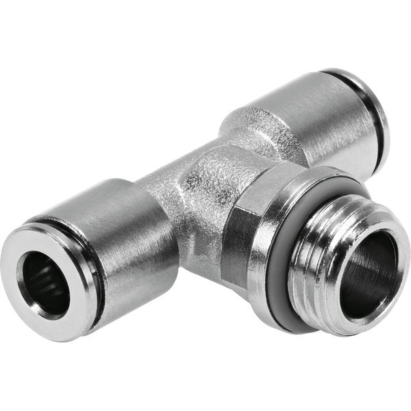 NPQH-T-G18-Q8-P10 Push-in T-fitting image 1