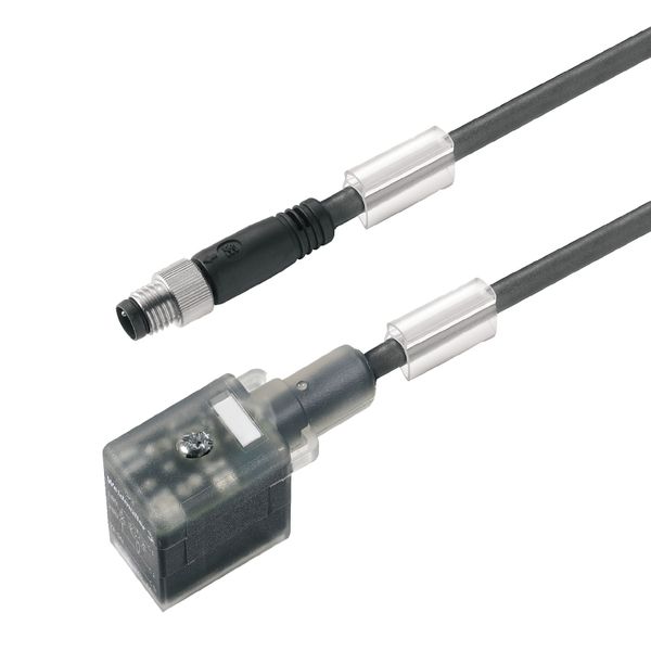 Valve cable (assembled), Straight plug - valve plug, DIN design B (10  image 3