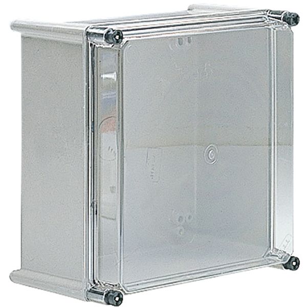 AP71T APO 71 BOX (TRANSPARENT COVER) RAL7035 image 1