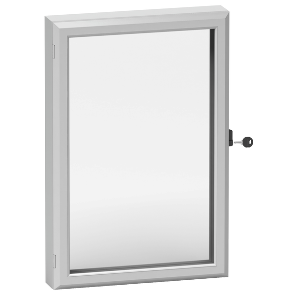 Control window with aluminum frame and 3 mm acrylic window 600 x 600 mm image 4