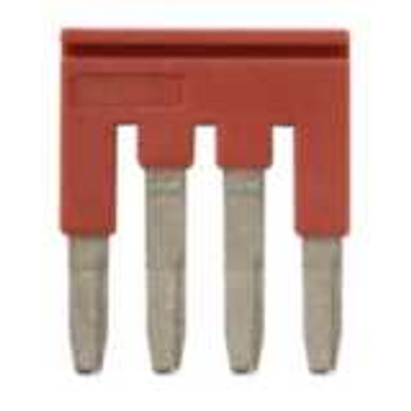 Short bar for terminal blocks 2.5 mm² push-in plus models, 4 poles, re image 1