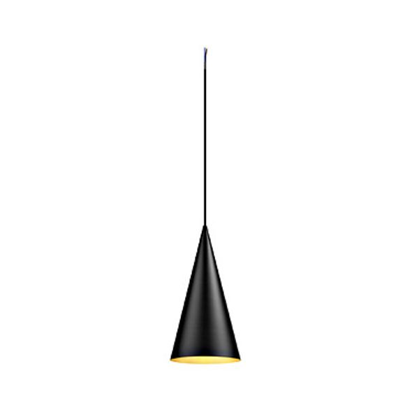 MAGICO 20 pendant lamp E27  1x max. 10W matt black / gold image 1