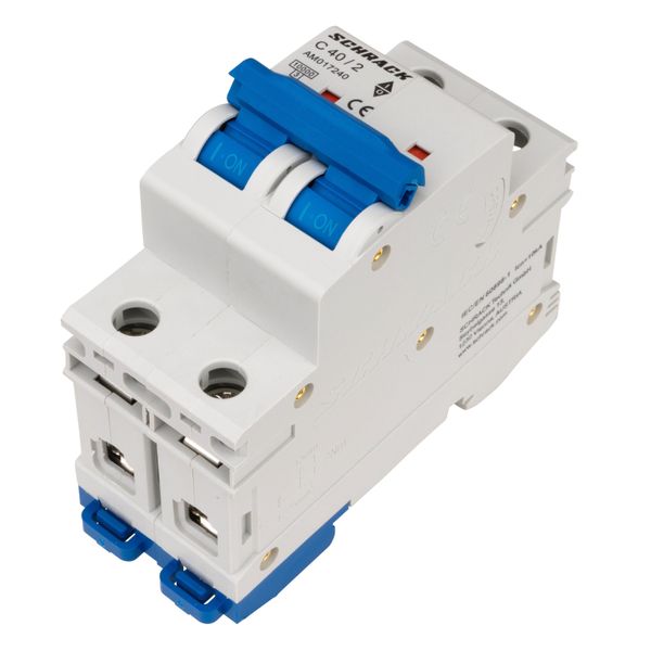 Miniature Circuit Breaker (MCB) AMPARO 10kA, C 40A, 2-pole image 5